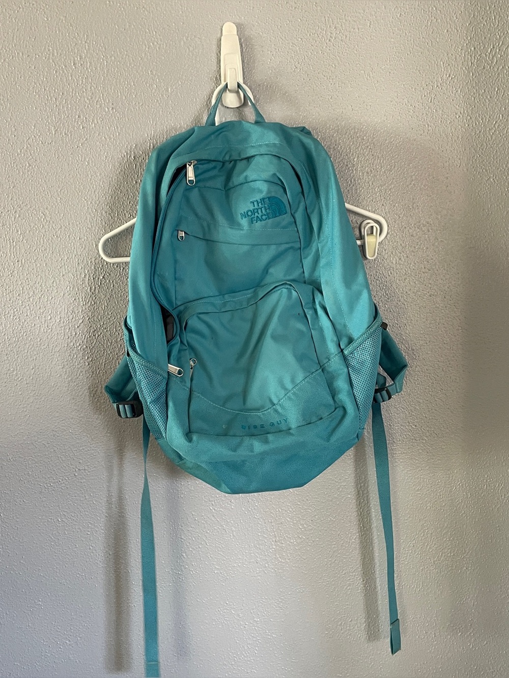 The North Face Teal Blue Wise Guy Backpack